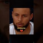 Steph couldn’t believe it 😭💔 #shorts