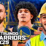 Reconstruindo o Golden State Warriors no NBA 2K25 | Caio Reage Ao Vivo