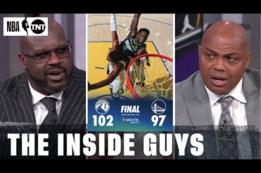 Inside The NBA crew react Warriors loss to Timberwolves in Game 3 without Curry, MIN lead 2-1