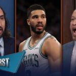 Knicks go up 3-1 on the Celtics, Jayson Tatum injury is ‘unfortunate’ | NBA | FIRST THINGS FIRST