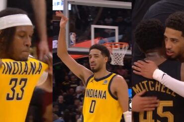 Tyrese Haliburton waves goodbye after Myles Turner dagger 3 to eliminate Cavs and advance to ECF