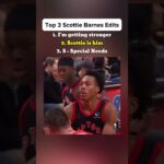 Top 3 Scottie Barnes Edits 😂 #nba #basketball
