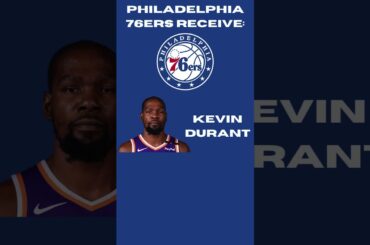 TRADING Kevin Durant To The Philadelphia 76ers! #nba #basketball #viral