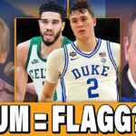 Mike Krzyzewski tells Colin Cowherd DIFFERENCE between Cooper Flagg & Jayson Tatum | THE HERD NBA