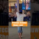 Precious Achiuwa shows love to Knicks Fans after defeating the Boston Celtics! 🙌 #shorts