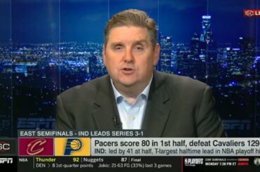 "Cavs are DONE!" - Brian Windhorst on Pacers DESTROY Cavaliers by 20-point in Game 4 for 3-1 series