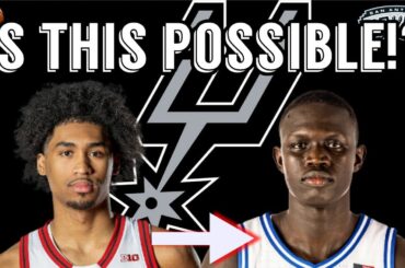 Could the Spurs SHOCK Us DRAFT Night!?