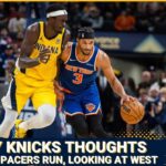 It's officially Indiana Pacers vs New York Knicks. Early thoughts, key Pacers playoff stats, more