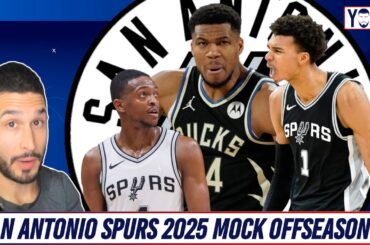 San Antonio Spurs: Trading for Giannis, Fox Extension, and more | 2025 Mock Offseason | Salarycast