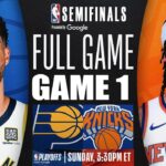 Indiana Pacers Vs New York Knicks Full Game Highlights May 18,2025 NBA Season 2024-25
