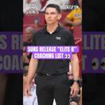 The Phoenix Suns Roll Out Their “Elite 8” Coaching Options 🏀 #nba #phoenixsuns