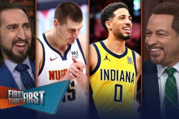 Thunder take 3-2 lead over Nuggets, Cavs lose series 4-1 to Pacers | NBA | FIRST THINGS FIRST