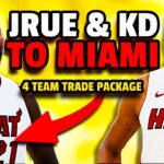 Here's How the Miami Heat Can Trade for Kevin Durant & Jrue Holiday | Realistic 4 Team Deal