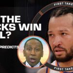 Stephen A.'s CONFIDENCE METER on the Knicks to WIN IT ALL?! 👀 | First Take