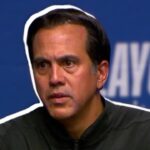 Erik Spoelstra on BENCHING Andrew Wiggins for Nikola Jovic in Heat's Game 2 LOSS at Cavaliers