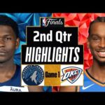 Oklahoma City Thunder vs Minnesota Timberwolves Full Highlights 2nd Qtr P2 | May 20 | NBA Highlights