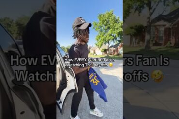 How EVERY Warriors Fan Is Watching The NBA PLAYOFFS 🤣