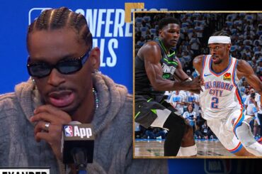 "It's always a chess match out there" Shai Gilgeous-Alexander Sounds Off After Game 1 | May 20, 2025