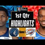 Oklahoma City Thunder vs Minnesota Timberwolves Full Highlights 1st Qtr P2 | May 20 | NBA Highlights
