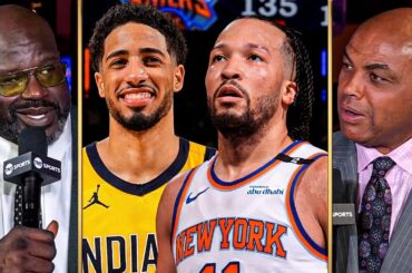 Inside the NBA REACTS to Pacers vs Knicks Game 1 Highlights