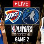 Minnesota Timberwolves vs Oklahoma City Thunder LIVE GAME 2 | May 22, 2025 | NBA PLAYOFFS | NBA 2K25