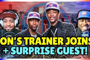 Pistons RON HOLLAND & Trainer CHARLES HILL Join The Show!