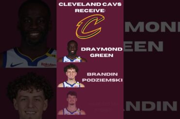 TRADING Draymond Green To The Cleveland Cavaliers! #nba #basketball #viral