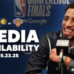Indiana Pacers Postgame Media Availability at New York Knicks (Game 2) | May 23, 2025