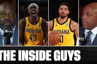 Pacers Stun Knicks and Go Up 2-0 In Series 😳 + Tyrese Haliburton Joins The Fellas 🗣️ | NBA on TNT