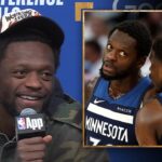 "He's the definition of selfless." Julius Randle On Anthony Edwards' Leadership | May 24, 2025