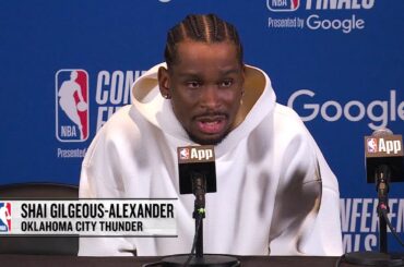 SGA talks TOUGH Game 3 LOSS vs Timberwolves, FULL Postgame Interview