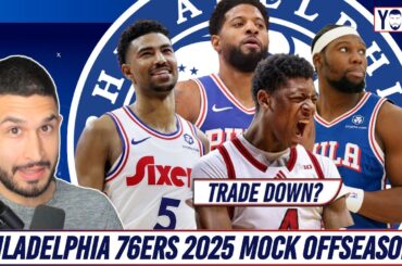 Philadelphia 76ers: Trading down from #3, Quentin Grimes, & more | 2025 Mock Offseason | Salarycast