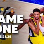 Pacers at Knicks Game 1: The Movie