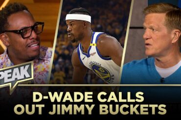 Dwyane Wade calls out Jimmy Butler for playoff performance: He "wouldn't look at the basket" | SPEAK