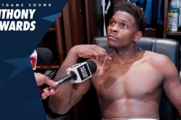 “We’ll Be Alright." | Anthony Edwards WCF Game 4 Postgame Sound | 05.26.25