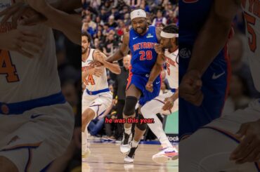 Isaiah Stewart FUTURE FOR PISTONS IS UP📈🔥 #isaiahstewart #DetroitBasketball #MotorCity #Pistons #NBA