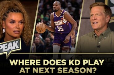 Kevin Durant, Spurs have "mutual interest," why Nuggets and Heat are a better fit | NBA | SPEAK