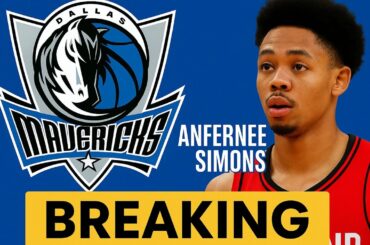 BREAKING: Anfernee Simons TRADED to Dallas Mavericks? Shocking NBA Move!"