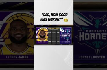 LeBron James vs the Entire Hornets Roster 👑🔥 #LeBron #GOAT #NBAStats #Hornets #Basketball #nba