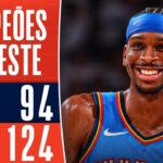 THUNDER está nas FINAIS DA NBA - Melhores Momentos + Premiações