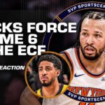 FULL REACTION 🏀 Knicks defeat Pacers & force a Game 6 in the Eastern Conference Finals | SC with SVP