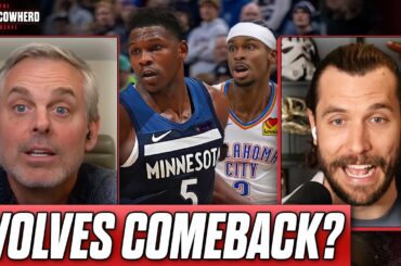 Jason Timpf & Colin Cowherd make Timberwolves-Thunder PREDICTIONS after Edwards HUGE Game 3 win