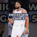 THIS IS WHY The NY Knicks BEAT The Pacers In Game 5 To Force A Game 6