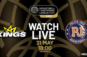 LIVE - New Taipei Kings v Pelita Jaya Basketball | #BCLASIA - EAST 2025 | 3rd Place Game
