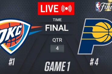 NBA LIVE! Oklahoma City Thunder vs Indiana Pacers GAME 1 LIVE | June 2, 2025 | 2025 NBA Finals 2K25