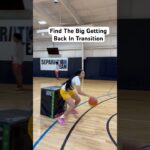Find The Big Getting Back In Transition. #basketball #nba #ballislife #elite