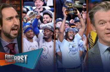 Thunder-Pacers Finals pick & KAT’s fit with New York Knicks under fire | NBA | FIRST THINGS FIRST