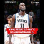 How KG brought ‘O.G.-ness’ to the young Timberwolves 🐺 #nba