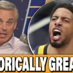 Colin Cowherd compares Tyrese Haliburton to NBA LEGENDS after Pacers DOMINATE Knicks | THE HERD