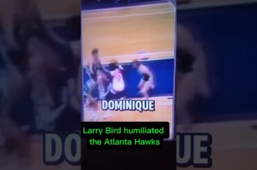 That Night Larry Bird Got Tired of The Atlanta Hawks And Decided To Drop 60 On Them !!!